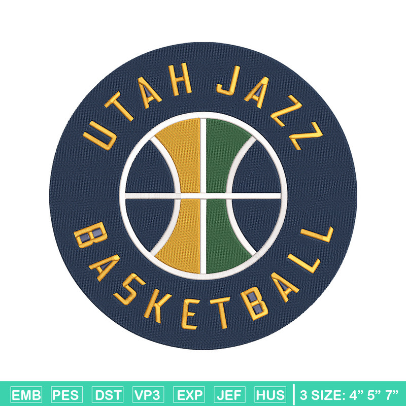 Utah Jazz logo embroidery design, NBA embroidery, Sport embroidery, Embroidery design,Logo sport embroidery.jpg