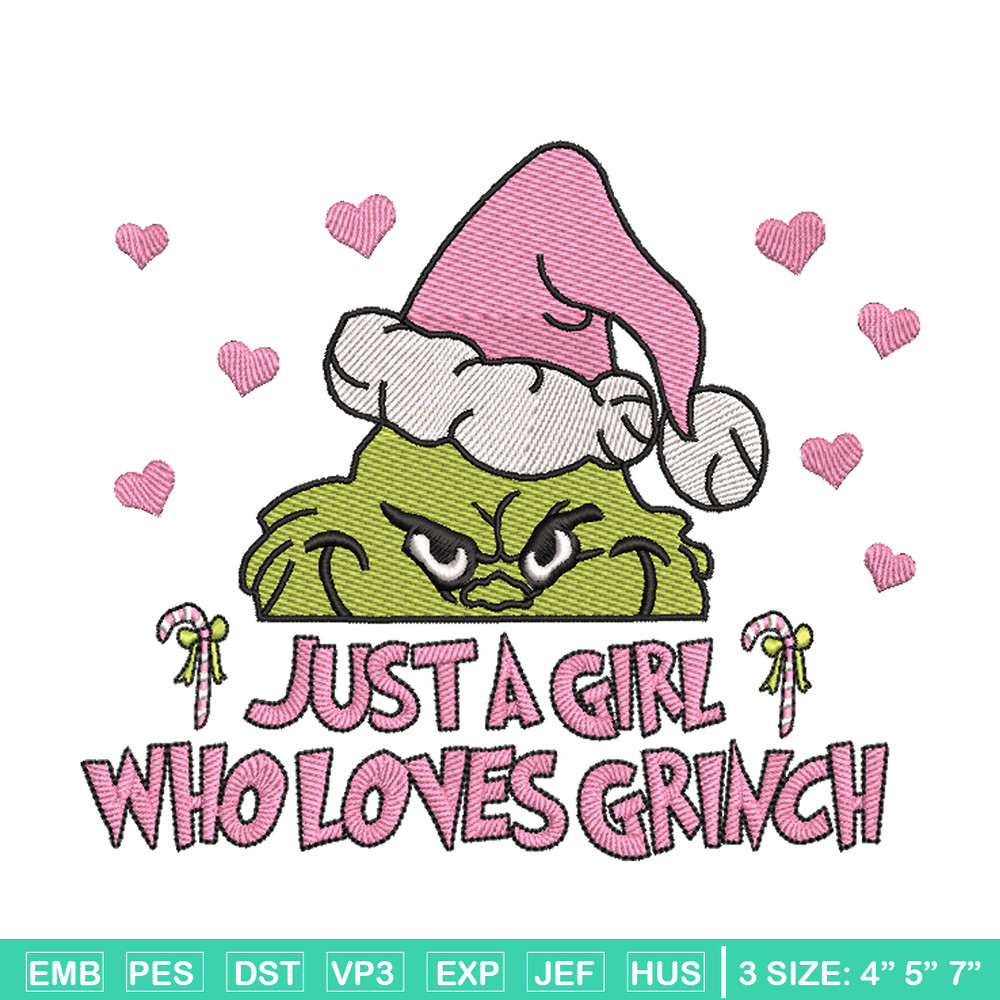 Who love grinch embroidery design, Grinch embroidery, Chrismas design, Embroidery shirt,Embroidery file,Digital download.jpg