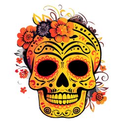 mystic skull png, dark style, edgy fashion, gothic decor, elegant skull, alternative fashion, rebellious art, skull