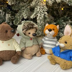 Teddy Bear, Realistic Felting Bear Toy, Bear Gift, Teddy Bear Artist