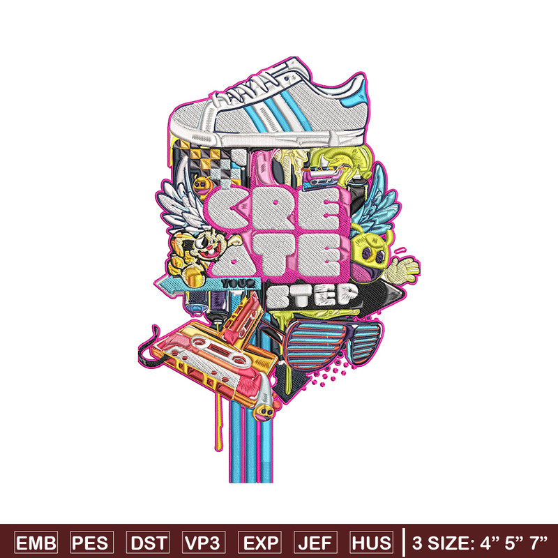 Adidas art Embroidery Design, Adidas Embroidery, Embroidery File, Anime Embroidery, Anime shirt, Digital download..jpg