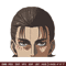Eren Peeker Embroidery Design, Aot Embroidery, Embroidery File, Anime Embroidery, Anime shirt, Digital download..jpg