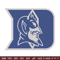 Duke University logo embroidery design, NCAA embroidery,Sport embroidery,Logo sport embroidery,Embroidery design.jpg