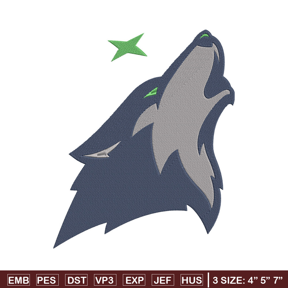 Minnesota Timberwolves logo embroidery design,NBA embroidery, Sport embroidery, Embroidery design, Logo sport embroidery.jpg