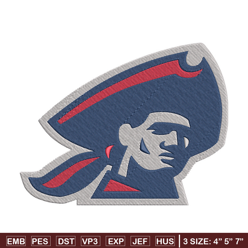 Robert Morris Colonials embroidery design, NCAA embroidery, Sport embroidery, logo sport embroidery, Embroidery design.jpg