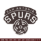 San Antonio Spurs logo embroidery design, NBA embroidery, Embroidery design, Logo sport embroidery, Sport embroidery.jpg