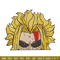 All Might Peeker Embroidery Design, Mha Embroidery, Embroidery File, Anime Embroidery, Anime shirt, Digital download.jpg