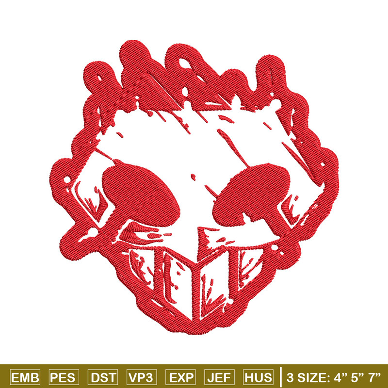 Bleach logo Embroidery Design, Bleach Embroidery, Embroidery File, Anime Embroidery, Anime shirt, Digital download..jpg