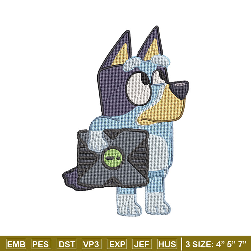 Bluey cartoon Embroidery, Bluey Embroidery, Embroidery File, cartoon design, cartoon shirt, Digital download..jpg