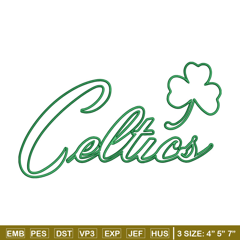 Boston Celtics logo embroidery design, NBA embroidery, Sport embroidery, Logo sport embroidery, Embroidery design.jpg