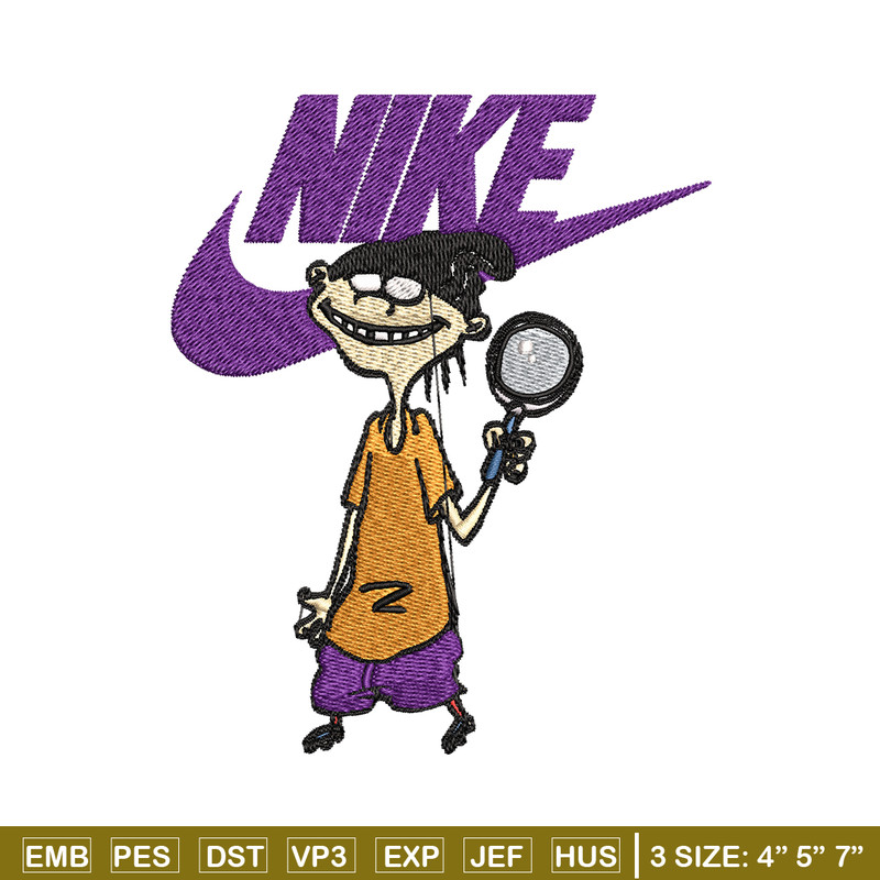 Cartoon Nike Embroidery design, Cartoon Embroidery, Nike design, Embroidery file, logo nike shirt, Instant download.jpg