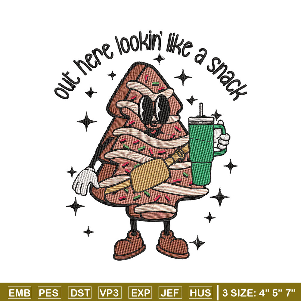 Chrismas trees Embroidery Design, Tree Embroidery, Embroidery File, Chrismas Embroidery, Anime shirt, Digital download.jpg