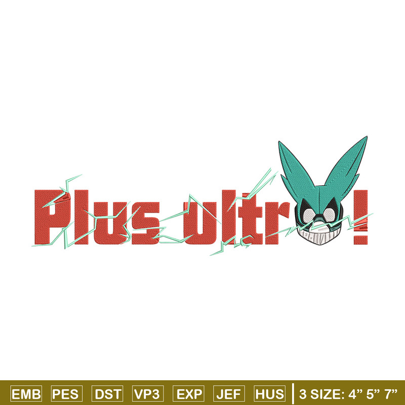 Deku logo Embroidery Design, My hero academia Embroidery, Embroidery File, Anime Embroidery,Anime shirt,Digital download.jpg