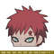 Gaara Peeker Embroidery Design, Naruto Embroidery, Embroidery File, Anime Embroidery,Anime shirt, Digital download.jpg