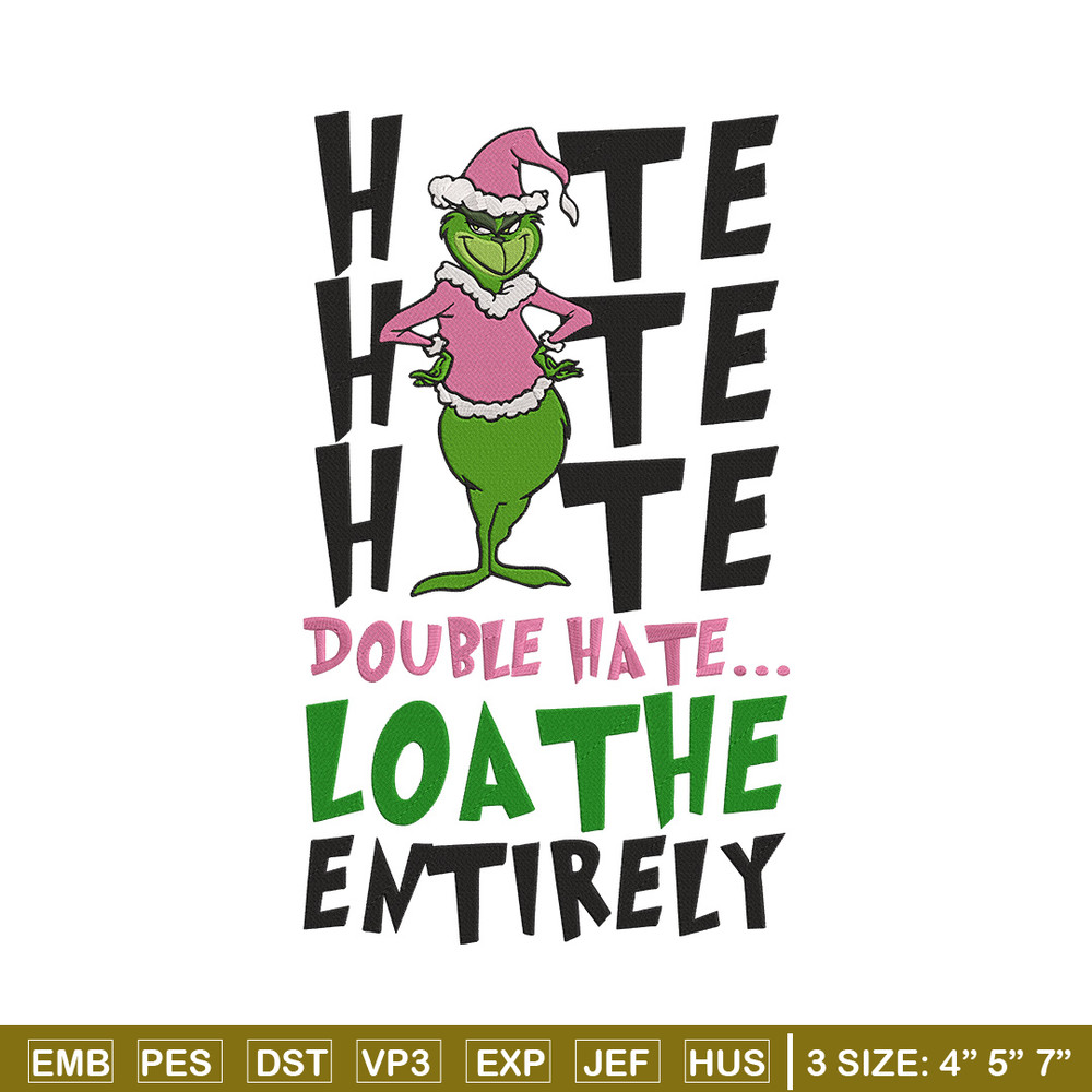 Grinchmas Embroidery Design, Grinch Embroidery, Embroidery File, Chrismas Embroidery, Anime shirt,Digital download..jpg