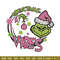 Grinchmas vibes Embroidery Design, Grinch Embroidery, Embroidery File,Chrismas Embroidery, Anime shirt, Digital download.jpg