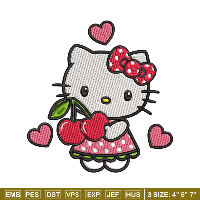 Hello kitty Embroidery Design, Haello kitty cartoon Embroidery, Embroidery File, Cartoon shirt, Digital download..jpg