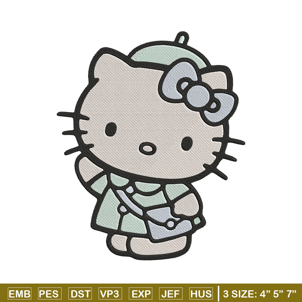 Hello Kitty girl Embroidery Design, Hello kitty Embroidery, Embroidery File, Anime Embroidery, Digital download.jpg