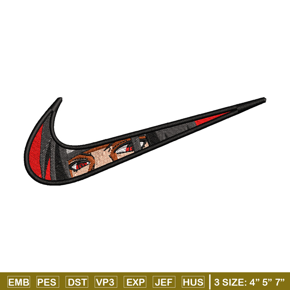 Itachi eyes nike embroidery design, Naruto embroidery, nike design, anime design, anime shirt, Digital download.jpg
