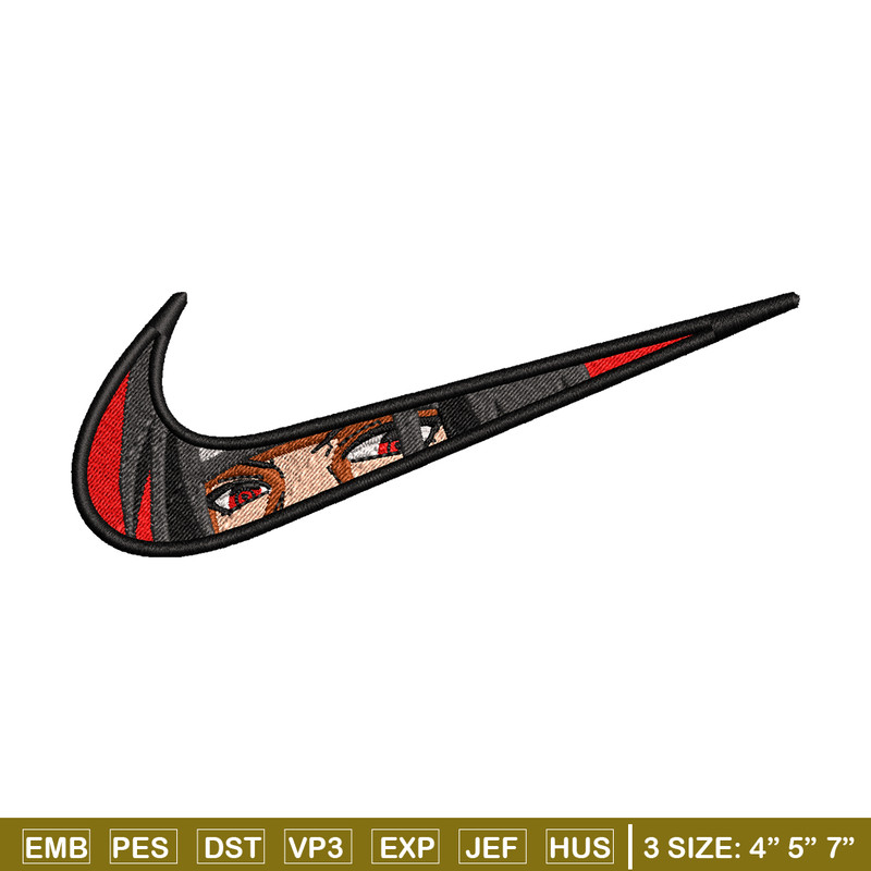 Itachi eyes nike embroidery design, Naruto embroidery, nike design, anime design, anime shirt, Digital download.jpg