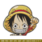 Luffy Chibi Embroidery Design, One piece Embroidery, Embroidery File, Anime Embroidery, Anime shirt, Digital download.jpg