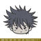 Megumi chibi Embroidery Design, Jujutsu Embroidery, Embroidery File, Anime Embroidery, Anime shirt,Digital download.jpg