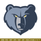 Memphis Grizzlies mascot embroidery design, NBA embroidery, Sport embroidery,Embroidery design, Logo sport embroidery.jpg