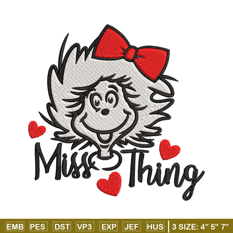 Miss Thing Dr Seuss Embroidery Design, Dr Seuss Embroidery, Embroidery File, Embroidery design, Digital download..jpg