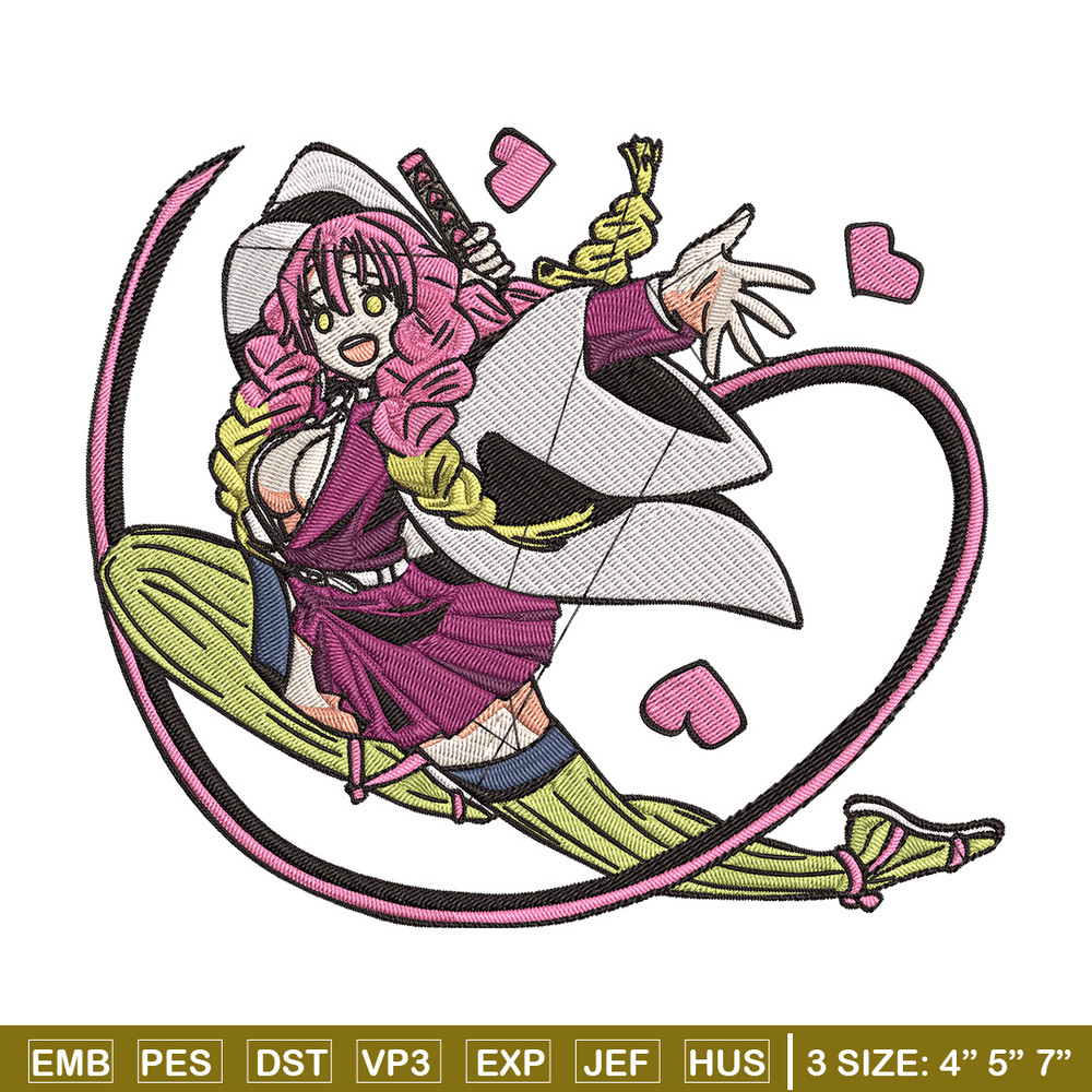 Mitsuri love Embroidery Design, Demon slayer Embroidery, Embroidery File, Anime Embroidery,Anime shirt, Digital download.jpg