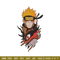 Naruto x kurama Embroidery Design, Naruto Embroidery, Embroidery File, Anime Embroidery, Anime shirt, Digital download..jpg