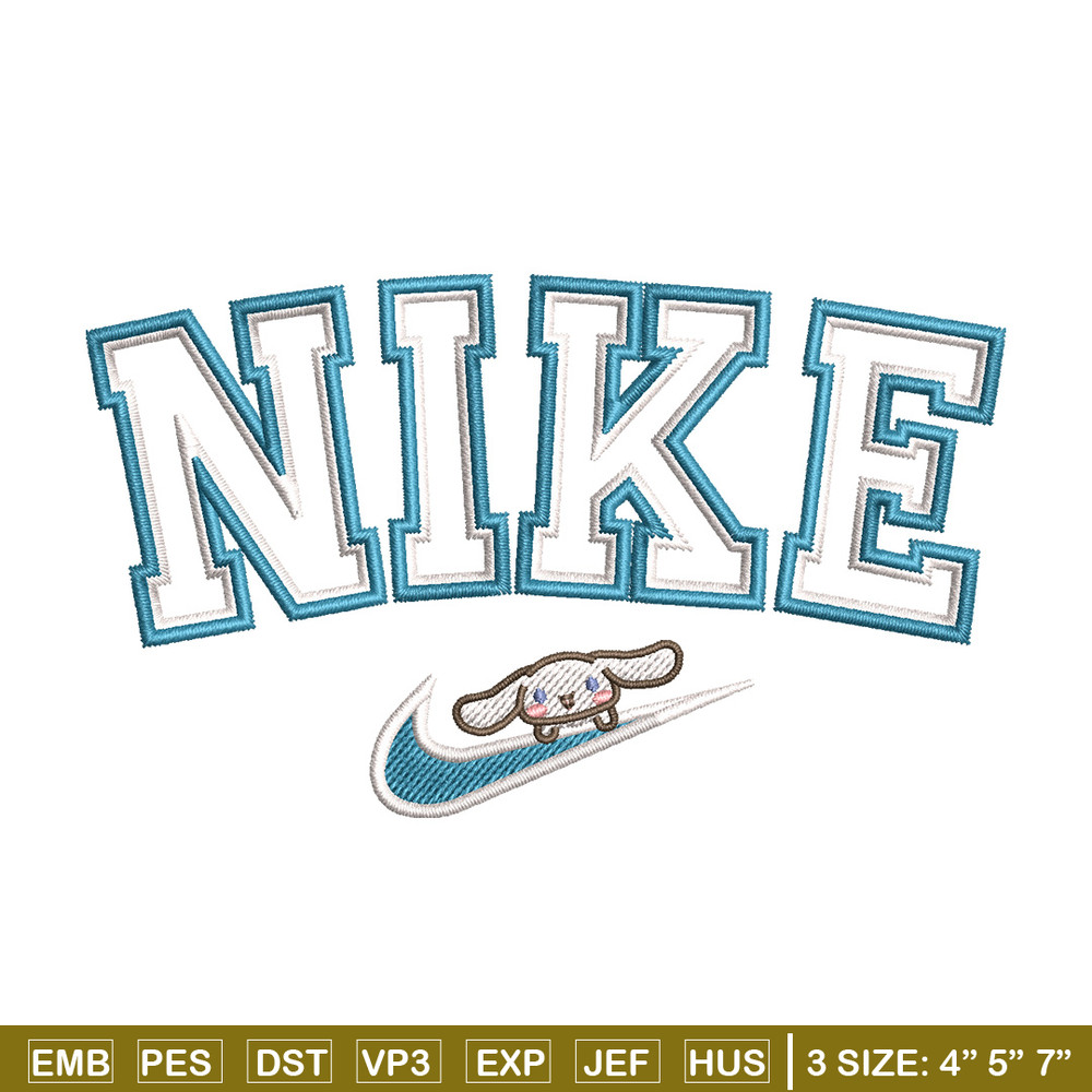 Nike bunny cute embroidery design, Bunny embroidery, Nike design,Embroidery shirt, Embroidery file, Digital download.jpg