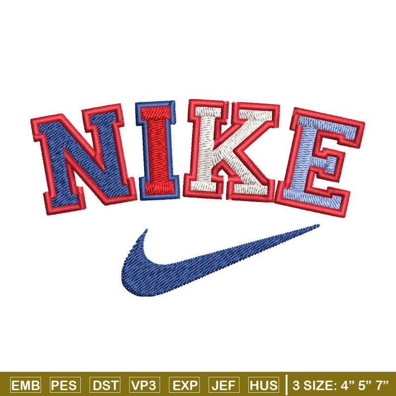 Nike color Embroidery Design, Brand Embroidery, Nike Embroidery, Embroidery File, Logo shirt, Digital download.jpg