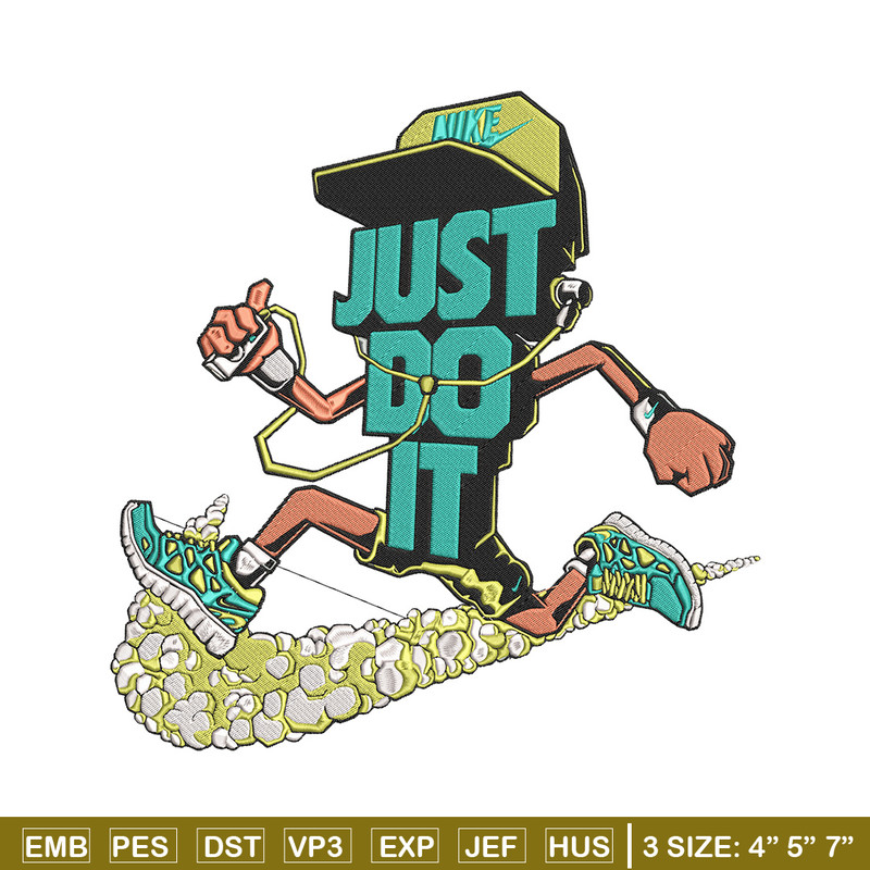 Nike just do it Embroidery Design, Logo Embroidery, Embroidery File, Nike Embroidery, Anime shirt, Digital download.jpg