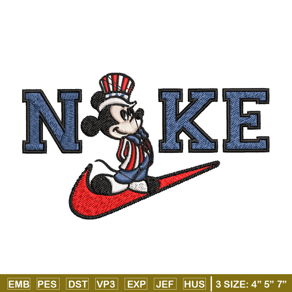 Nike mickey Embroidery Design, Brand Embroidery, Nike Embroidery, Embroidery File, Logo shirt, Digital download.jpg