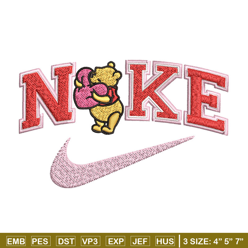 Nike pooh Embroidery Design, Pooh Embroidery, Nike Embroidery, Embroidery File, Logo shirt, Digital download.jpg