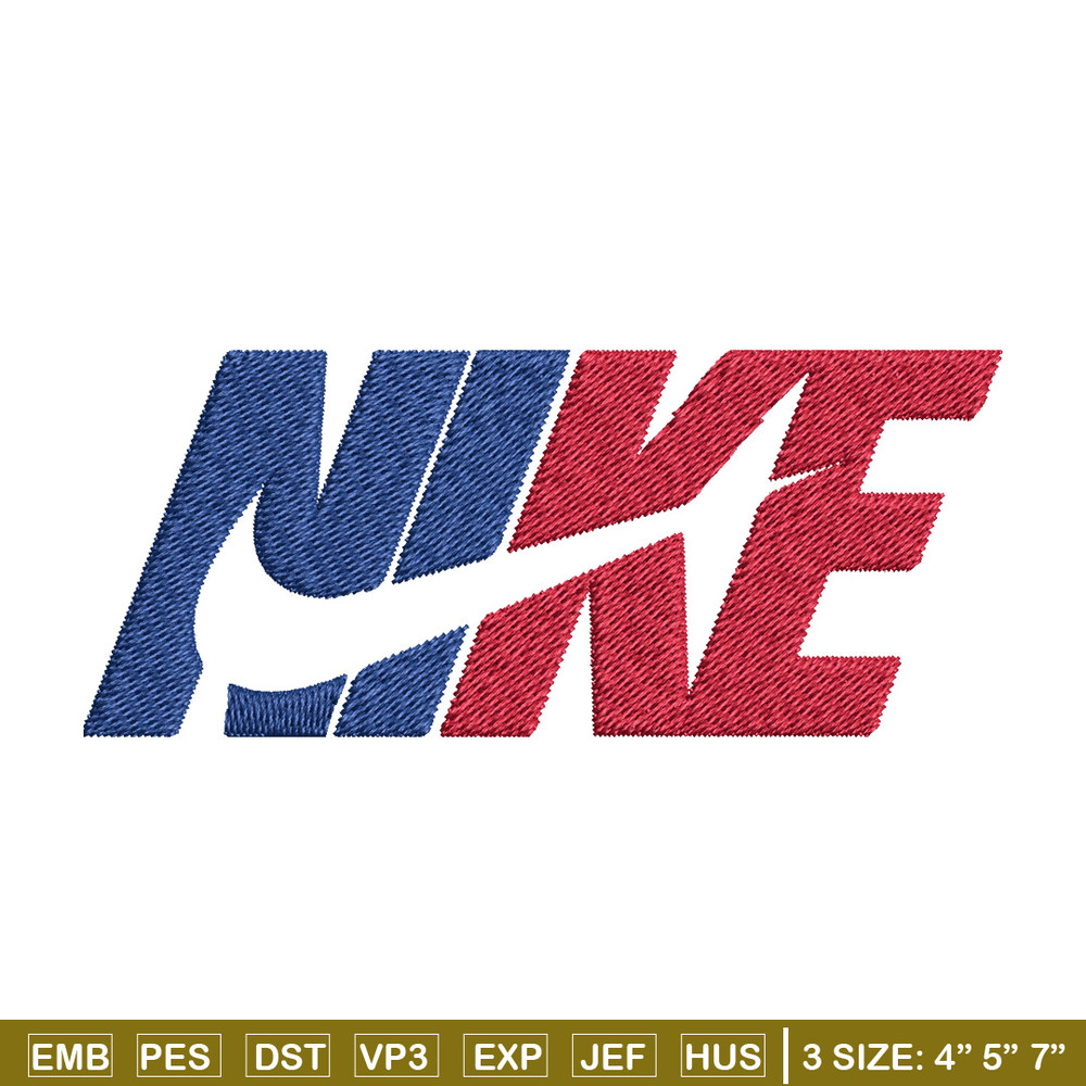 Nike red blue design Embroidery Design, Brand Embroidery, Nike Embroidery, Embroidery File, Logo shirt, Digital download.jpg