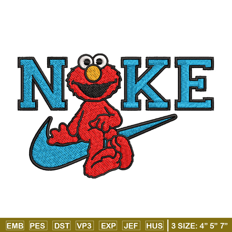 Nike red cartoon Embroidery Design, Nike Embroidery, Brand Embroidery, Embroidery File, Logo shirt, Digital download.jpg