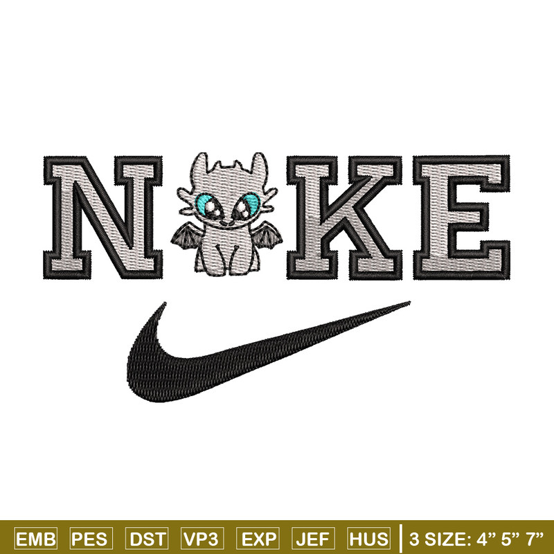 Nike x dragon black embroidery design, Dragon embroidery, Nike design,Embroidery shirt,Embroidery file, Digital download.jpg