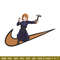 Nobara x nike Embroidery Design, Jujutsu Embroidery, Embroidery File, Nike Embroidery, Anime shirt, Digital download.jpg