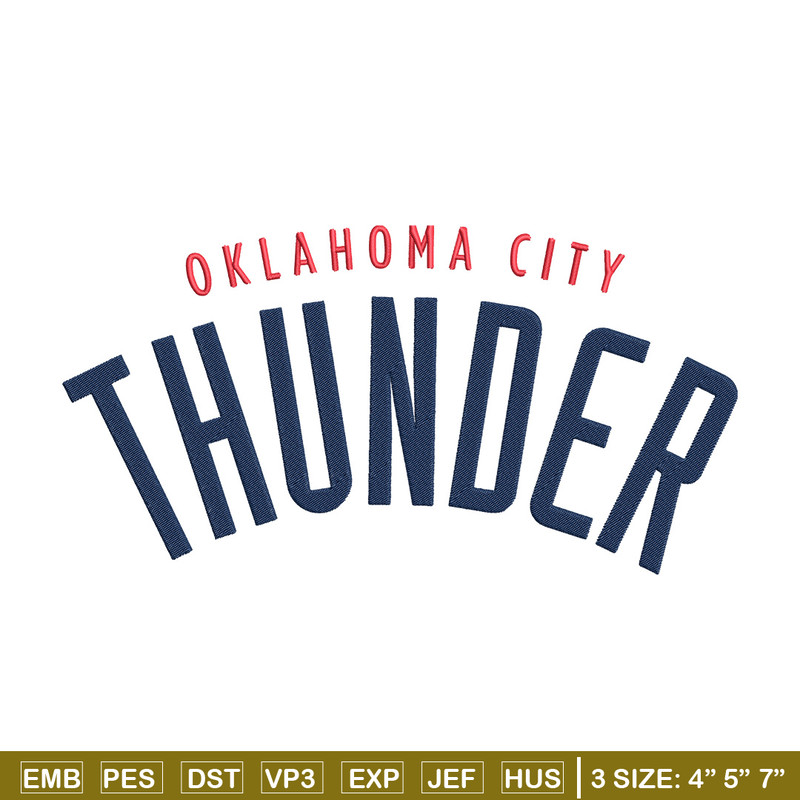 Oklahoma Thunder logo embroidery design, NBA embroidery, Sport embroidery, Embroidery design, Logo sport embroidery.jpg