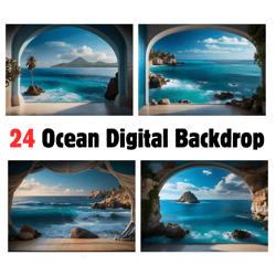 Dive into Creativity: Explore Our Stunning OCEAN Backdrops Collection
