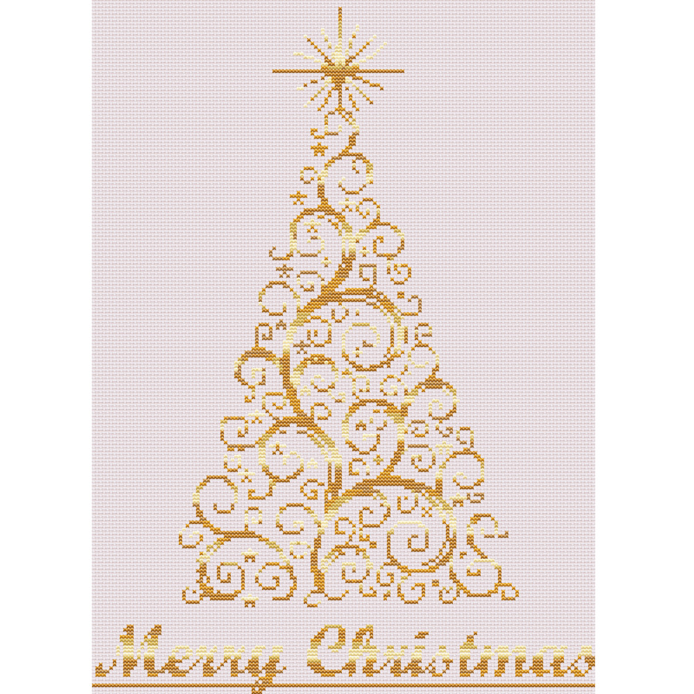 Merry Christmas Tree Cross Stitch Patterns Pdf 4