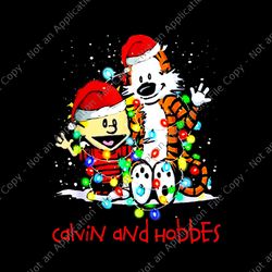calvins and arts comics hobbes merry christmas png, calvins and hobbes xmas png, hobbes christmas png