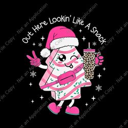 out here looking like a snack boo jee xmas trees cakes png, boo jee christmas png, tree cake christmas png