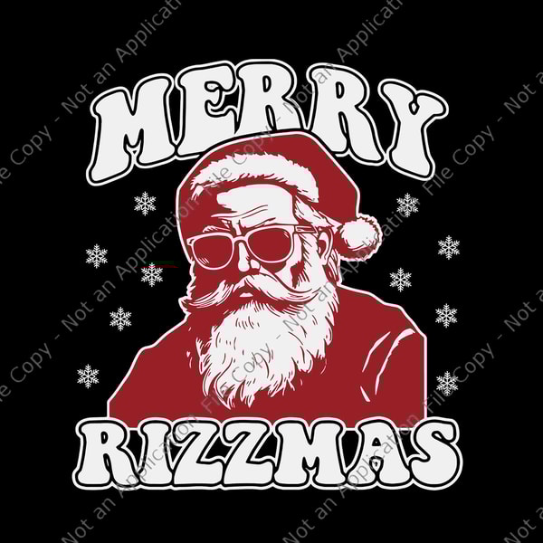 Merry Rizzmas Svg, Christmas Rizz Santa Claus Rizzler Svg, R | Inspire ...