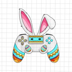 happy easter day bunny egg game png, bunny gamer png, easter day png, rabbit game png