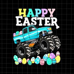 happy easter monster truck easter eggs png, happy easter monster png, bunny truck png, easter day png