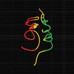 face abstract juneteenth art back history women african svg, face abstract juneteenth svg, juneteenth back history svg,