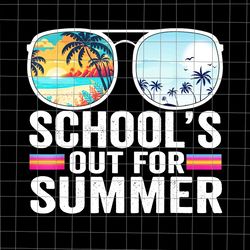 school's out for summer glasses last day of school teacher png, school's out for summer png, hello summer png, last day