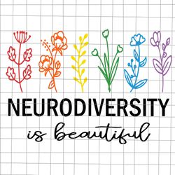 autism awareness acceptance neurodiversity is beautiful svg, neurodiversity is beautiful svg, autism awareness acceptanc